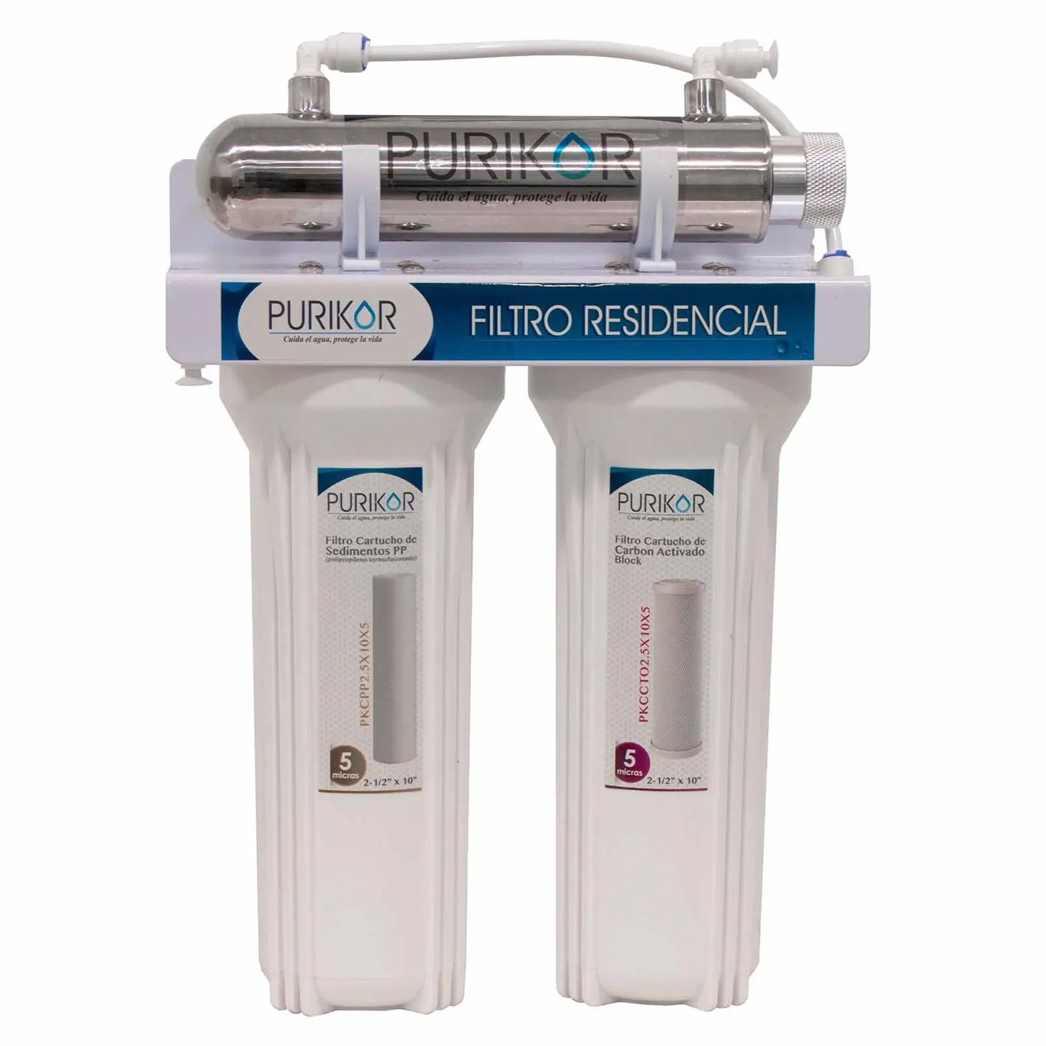Sistema de filtración y desinfección